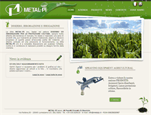 Tablet Screenshot of metalpi.it